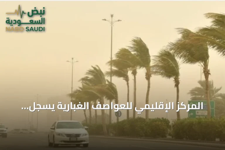 المركز الإقليمي للعواصف الغبارية يسجل ساعتين من الحالات الغبارية على المملكة و29 ساعة في الإقليم