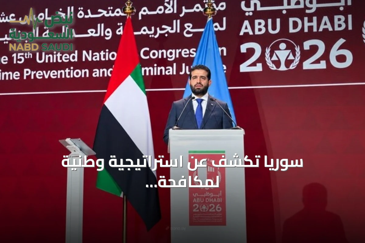 سوريا تكشف عن استراتيجية وطنية لمكافحة الجريمة وآليات تنسيق لمواجهة الجريمة المنظمة
