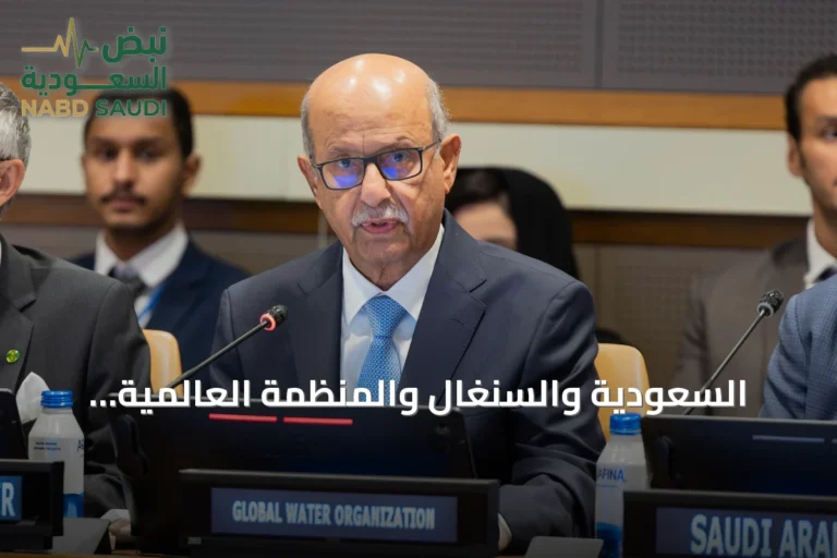 السعودية والسنغال والمنظمة العالمية للمياه تدعو لتعزيز الأمن المائي دولياً