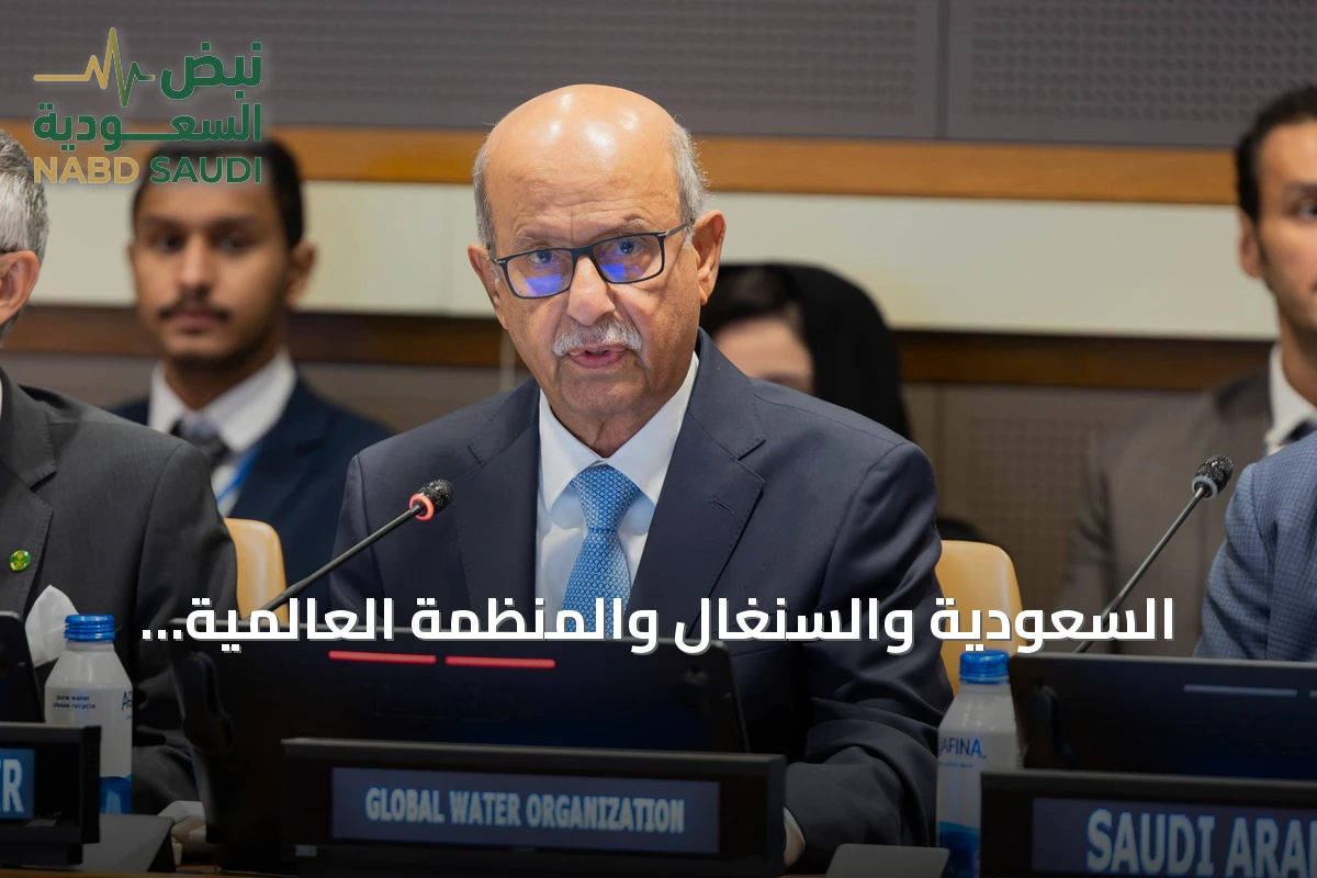 السعودية والسنغال والمنظمة العالمية للمياه تدعو لتعزيز الأمن المائي دولياً