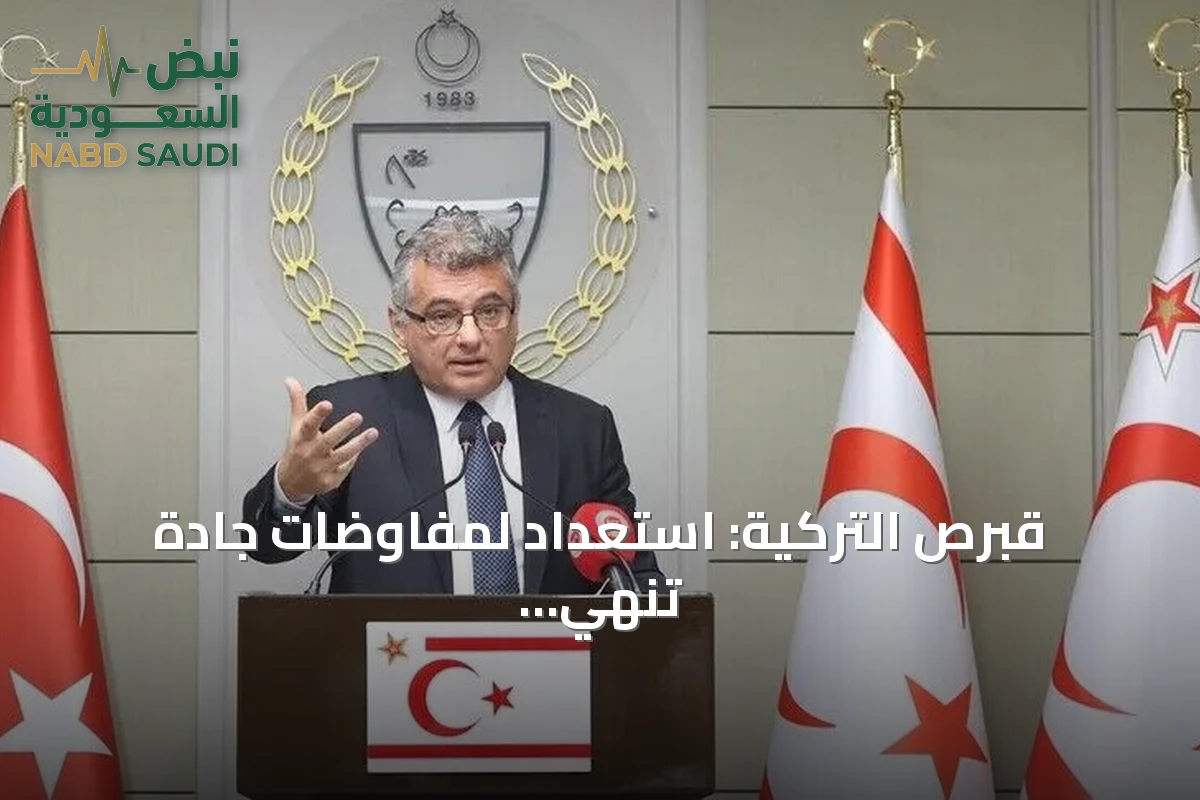 قبرص التركية: استعداد لمفاوضات جادة تنهي أزمة الجزيرة