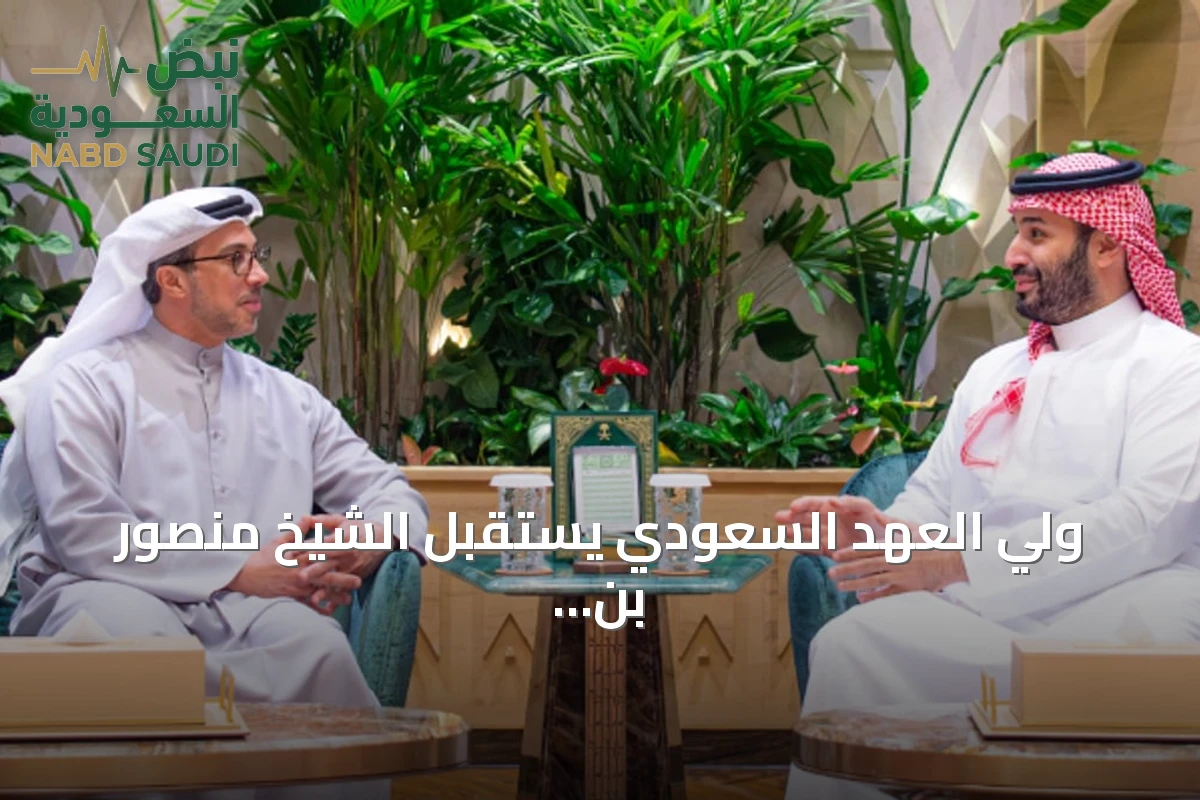 ولي العهد السعودي يستقبل الشيخ منصور بن زايد آل نهيان في الرياض