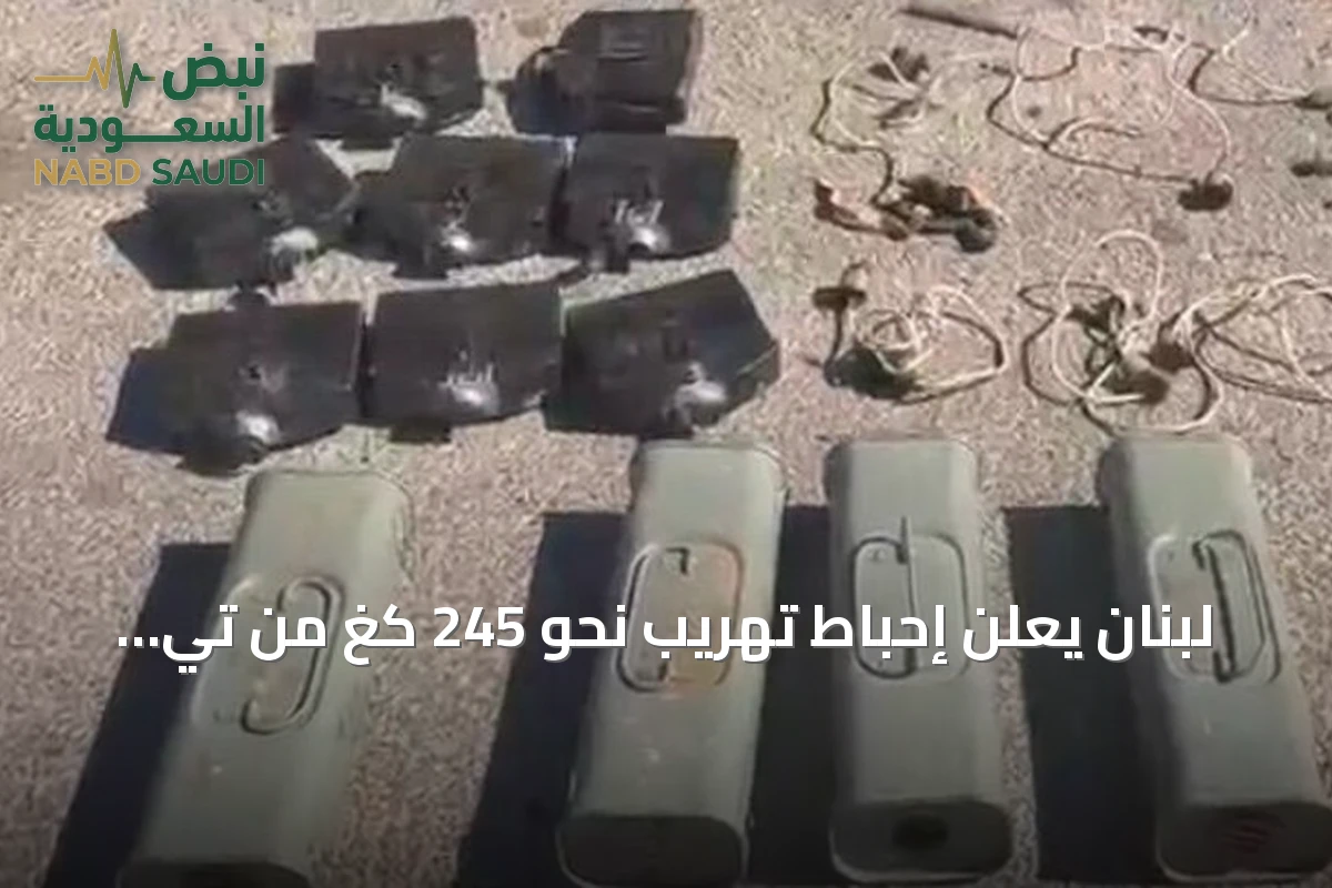لبنان يعلن إحباط تهريب نحو 245 كغ من تي إن تي وعبوات ناسفة قادمة من سوريا