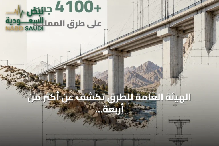 الهيئة العامة للطرق تكشف عن أكثر من أربعة آلاف جسر في السعودية