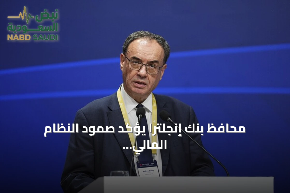 محافظ بنك إنجلترا يؤكد صمود النظام المالي العالمي رغم المخاطر