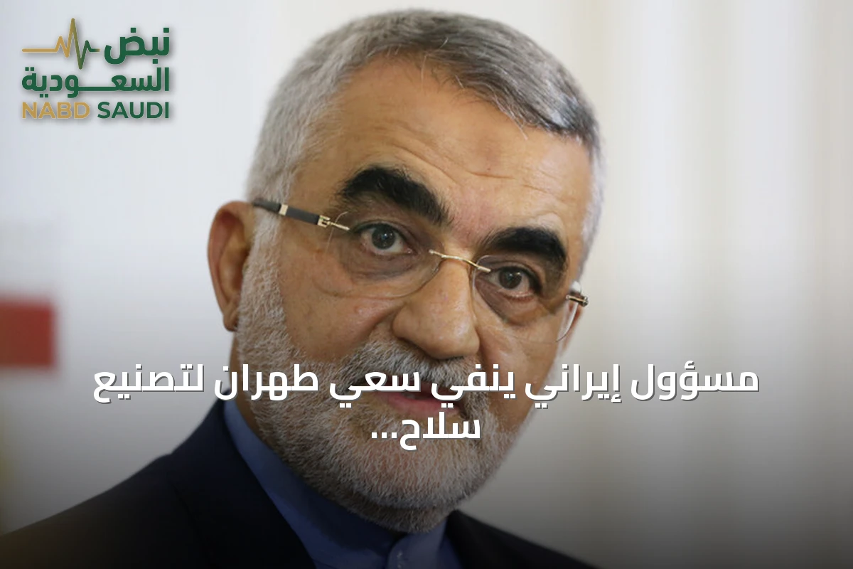 مسؤول إيراني ينفي سعي طهران لتصنيع سلاح نووي