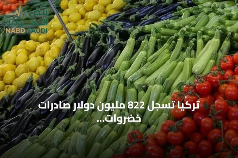 تركيا تسجل 822 مليون دولار صادرات خضروات طازجة خلال تسعة أشهر من 2026