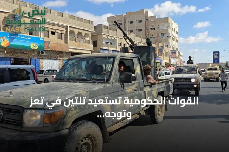 القوات الحكومية تستعيد تلتين في تعز وتوجه ضربات للحوثيين بمأرب