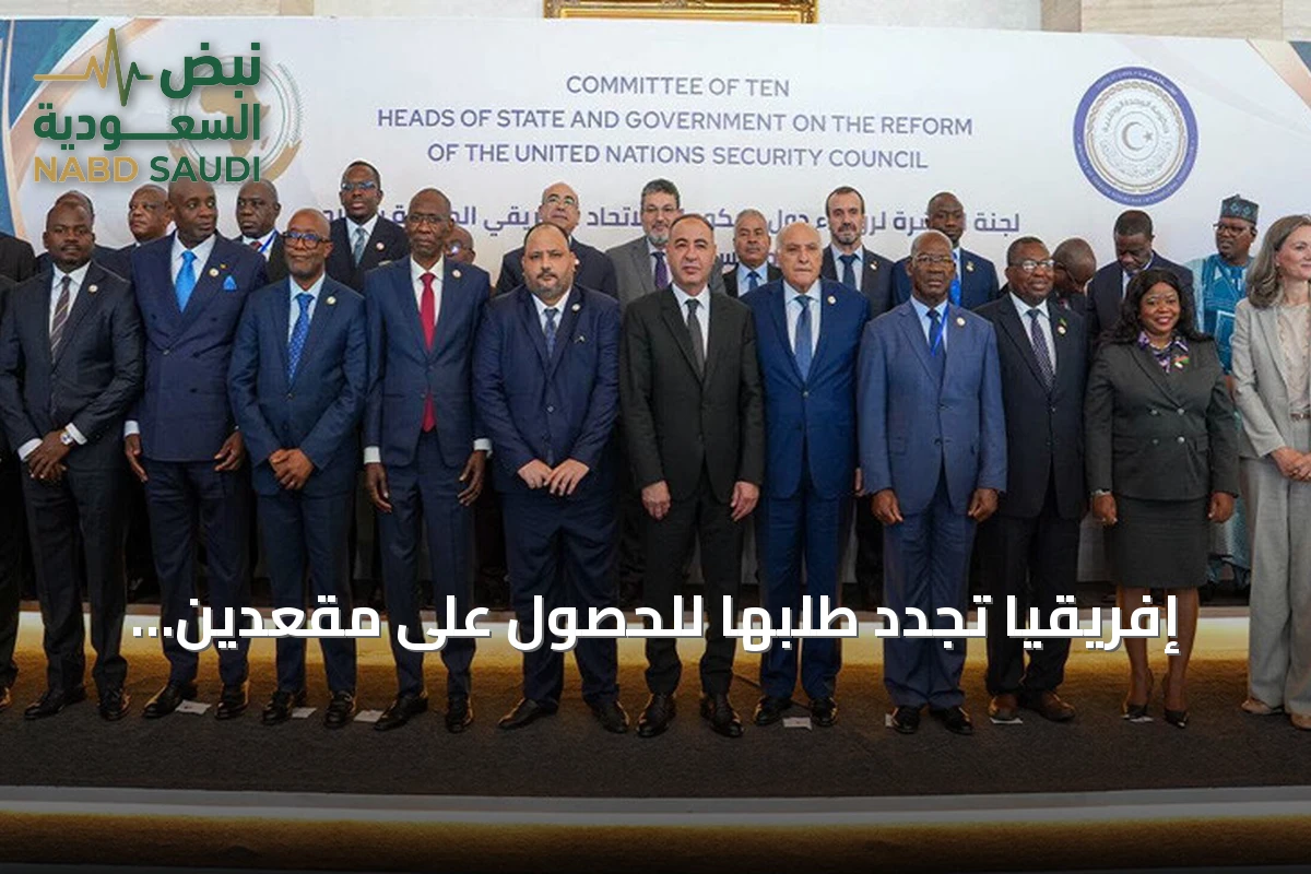 إفريقيا تجدد طلبها للحصول على مقعدين دائمين بمجلس الأمن عبر 'وثيقة طرابلس 2026'