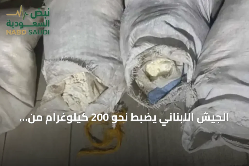 الجيش اللبناني يضبط نحو 200 كيلوغرام من المتفجرات قرب الحدود السورية