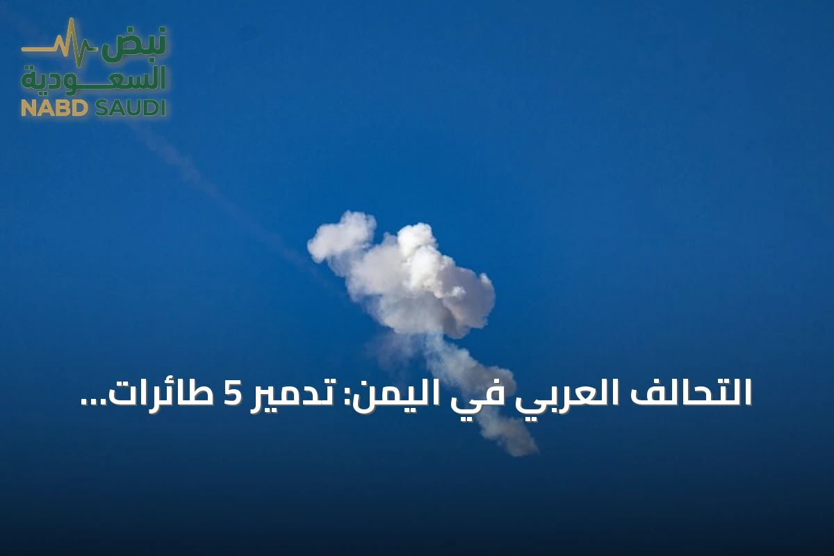 التحالف العربي في اليمن: تدمير 5 طائرات مسيرة أطلقتها الحوثيون نحو السعودية