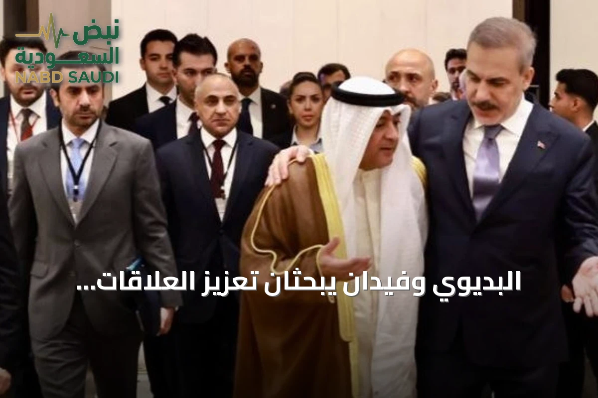 البديوي وفيدان يبحثان تعزيز العلاقات الخليجية التركية في إسطنبول