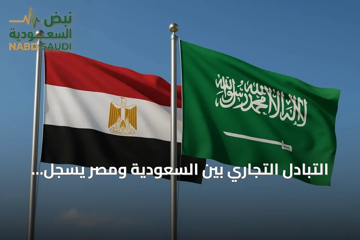 التبادل التجاري بين السعودية ومصر يسجل 443.7 مليار ريال خلال عقد.. ومعدل النمو يقترب من ثلاثة أضعاف