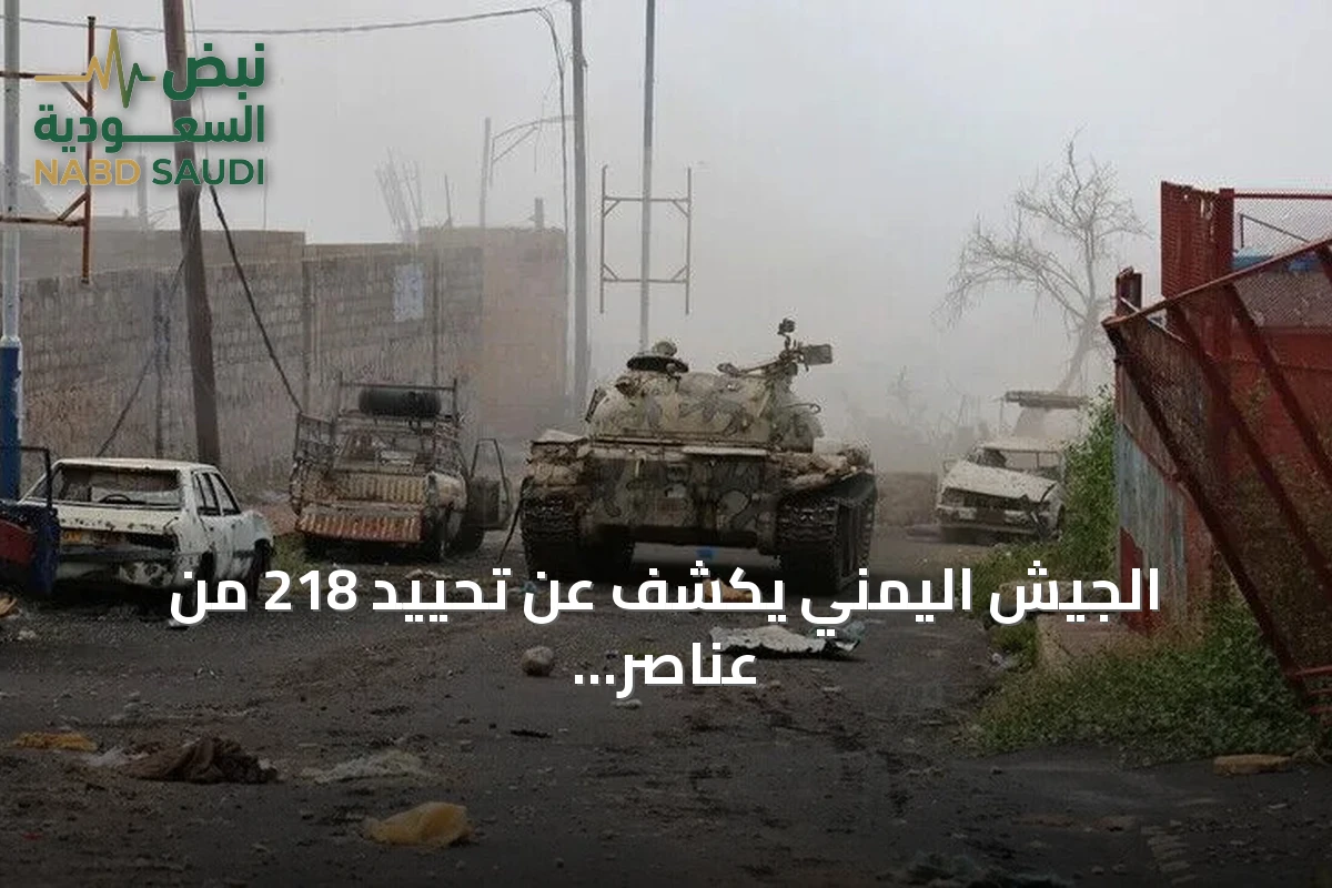 الجيش اليمني يكشف عن تحييد 218 من عناصر الحوثي وتدمير 78 آلية في 753 هجوماً خلال يوم