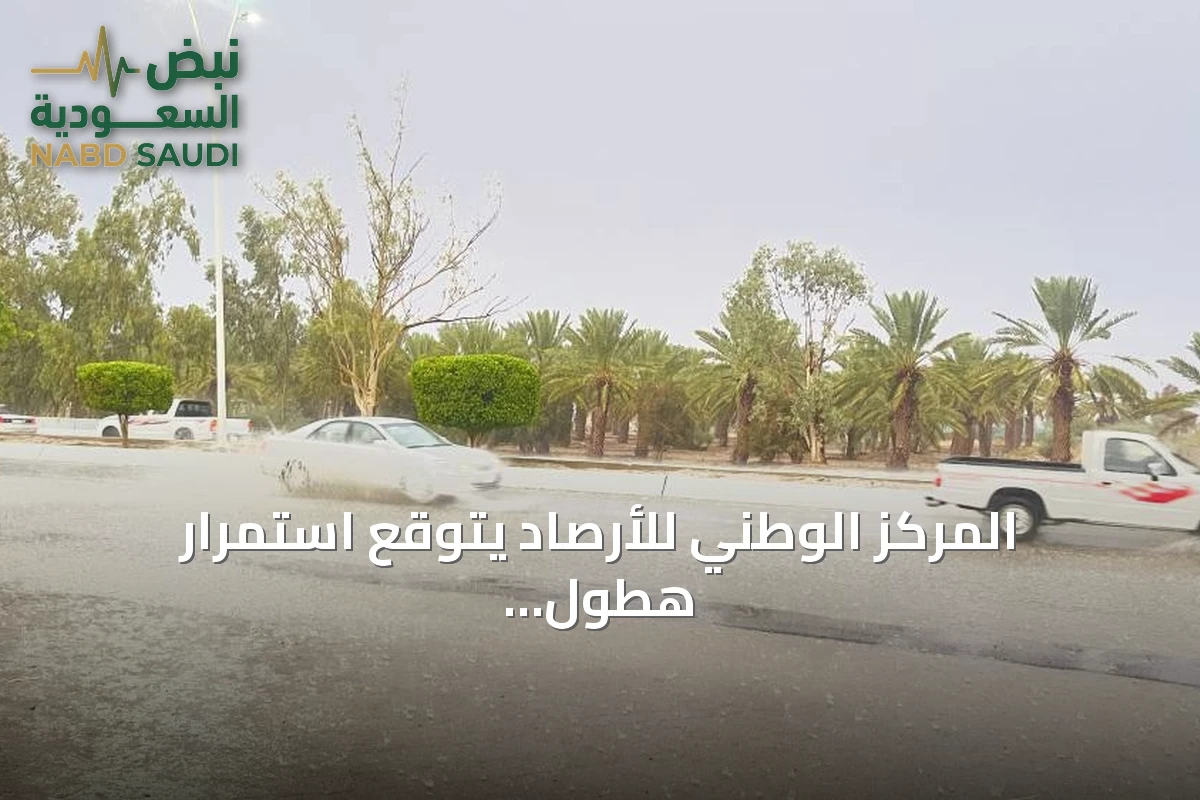 المركز الوطني للأرصاد يتوقع استمرار هطول الأمطار الرعدية على معظم مناطق المملكة حتى نهاية الأسبوع