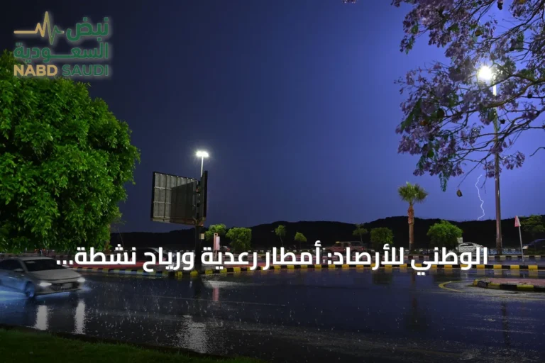 الوطني للأرصاد: أمطار رعدية ورياح نشطة على 9 مناطق اليوم الخميس