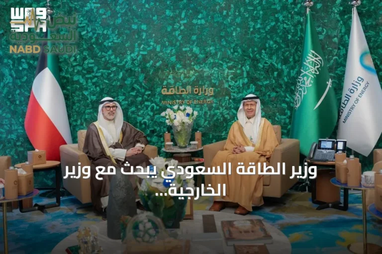 وزير الطاقة السعودي يبحث مع وزير الخارجية الكويتي تعزيز التعاون في مجالات الطاقة والصناعة