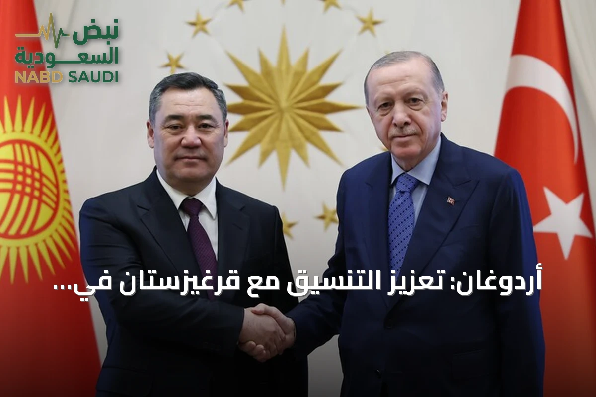 أردوغان: تعزيز التنسيق مع قرغيزستان في المحافل الدولية يصب في مصلحة البلدين